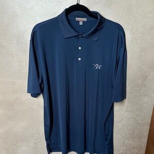 Peter Millar Deep Blue Polo Shirt